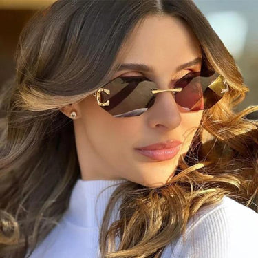 Frameless Square Sunglass